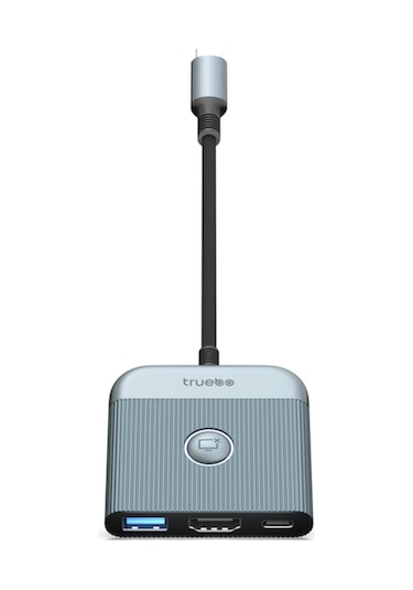 Truebo ButtonConnect 3in1 Aç/kapa Tuşu Hdmı Hub