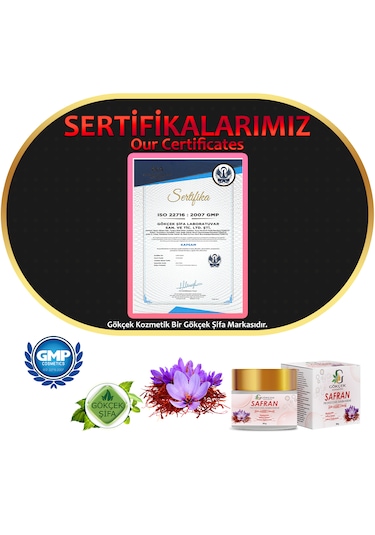 Gökçek Şifa Safran Bakım Kremi 50 G