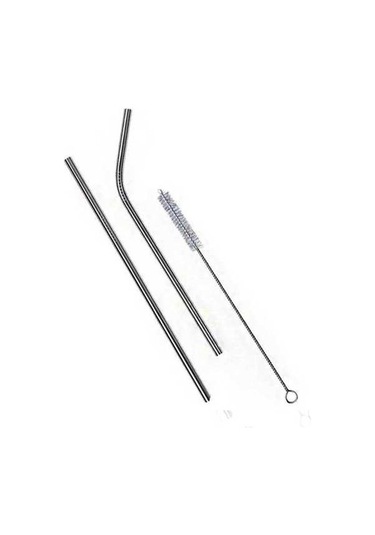 Wondernest Paslanmaz Çelik Pipet Temizleme Fırçası, 2'li Set, Lichen Uç