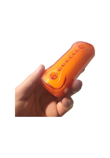 10 Adet Neon Ledli Mercekli Yan Dorse Lambası 12-24 Volt Turuncu