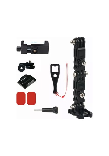 Motosiklet Kaskı Kamera Ve Telefon Tutucu Motor Kask Standı Tutacağı