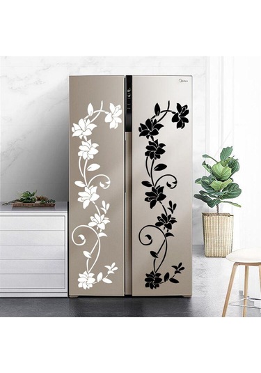 Çıkarılabilir 3d Sanat Duvar Resmi Çiçek Şekli Ayna Duvar Çıkartmaları Çıkartma Altın