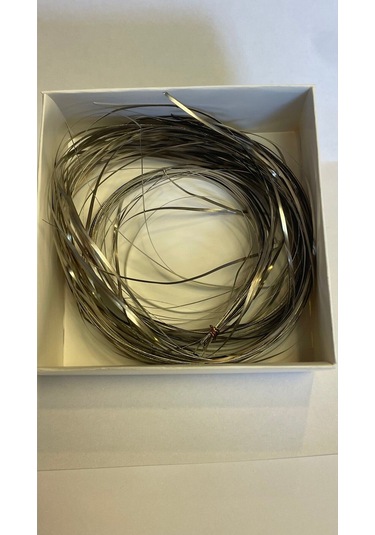 Metalik Gri Tel Kırma Teli, Tel Kırma, Hobi,gri,renkli,bartın Teli