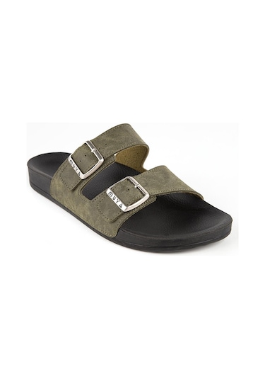 Muya Nova Anatomik Dört Mevsim Erkek Terlik Haki 44 Haki