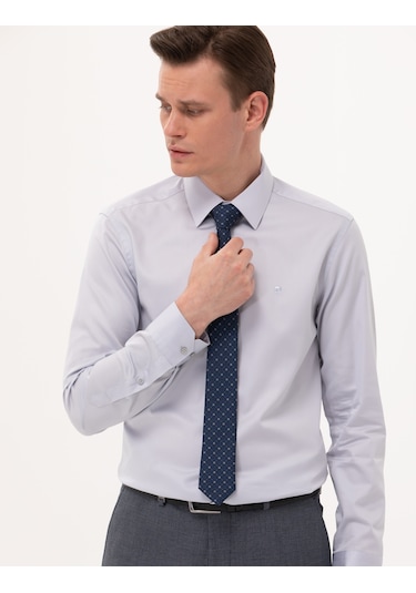 Pierre Cardin Erkek Gri Basic Gömlek 50268201-vr024 Gri Pierre Cardin Erkek Gri Basic Gömlek 50268201-vr024 Gri