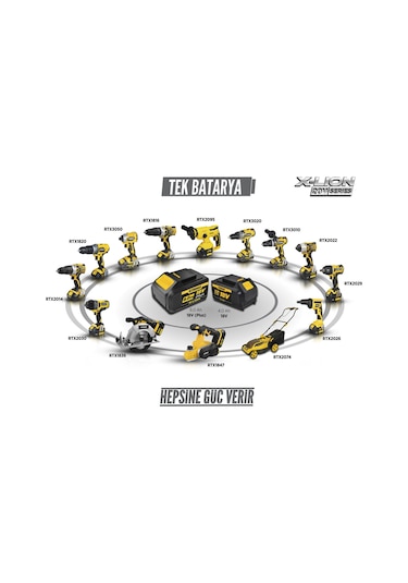 Rtrmax RTX3010B Şarjlı Darbeli Matkap Kömürsüz 70 Nm - Akü Hariç