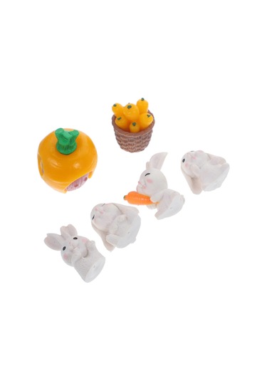 Arka Bahçe Dekoru Sevimli Tavşan Modeli Çim Bahçe Dekorasyonu Bas