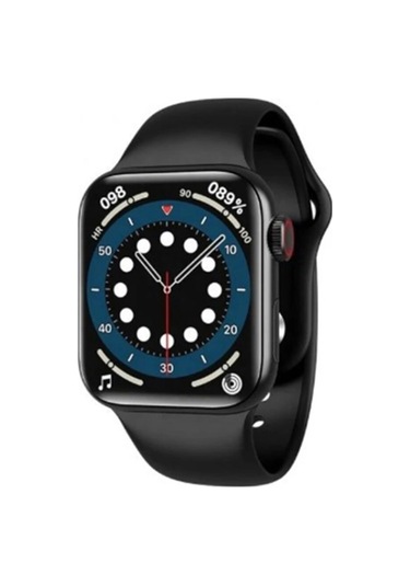 Hw22 Pd-a6 Smart Watch Dokunmatik Bluetooth Nabız Ölçme Sporcu Özellikli 1.75 Inç Akıllı Saat Siyah