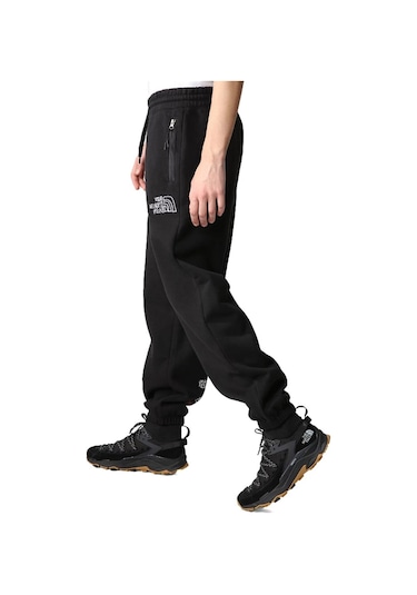 The North Face M Printed Heavyweight Fleece Sweatpant  Erkek Outdoor Eşofman Altı Nf0A7Wxejk31 Siyah