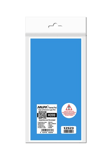 Mupa Termal Ped / Thermal Pad 1.0Mm 1.3W/Mk 10X20Cm M2010