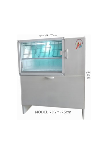 İstanbul Kafes Model 7Dy Pvc Kuş Dolabı