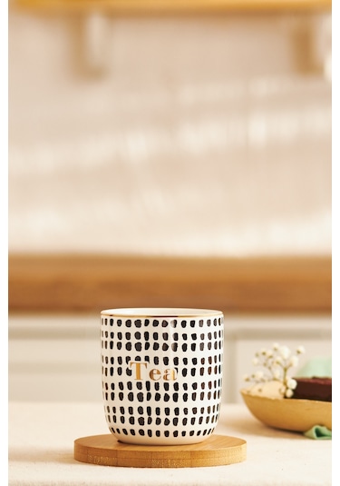 Emsan Tinytea 2 Parça New Bone Kupa Seti 200 Ml Siyah