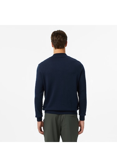 Nautica Erkek Lacivert Classic Fit Kazak Düz S57104t Lacivert