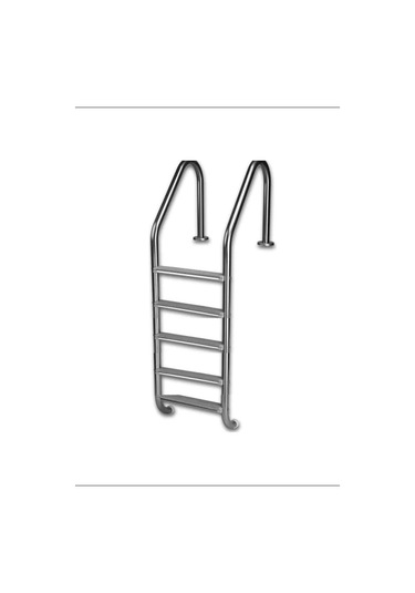 Gtx Goldenpool 5 Basamaklı Aısı-304 Kalite Standart Havuz Merdiveni