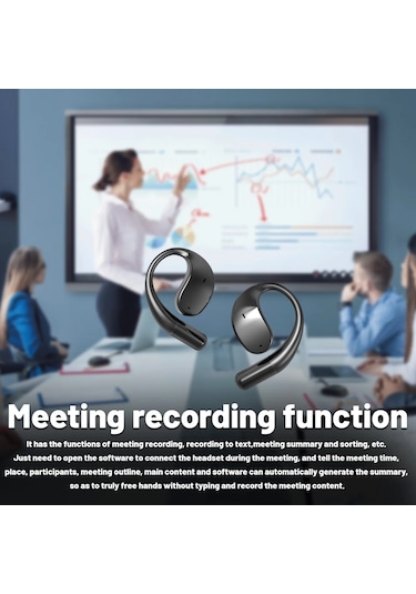 Aı Çeviri Kulaklıkları % 99 Yüksek Doğruluk Eşzamanlı Tercüme Seyahat Alışveriş White-aı Amerika Birleşik Devletleri