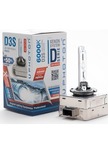 Photon D3S 6000K +%50 Fazla Işık Xenon Ampul 282012219