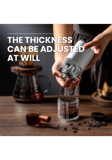 Youmex Evde Kullanım İçin Elektrikli Kahve Fincanı, İnce Toz Haline Getiren Otomatik Değirmen, Tıbbi Bitkiler İçin De Faydalı, 25g Ölçekli, Usb Şarjlı Siyah