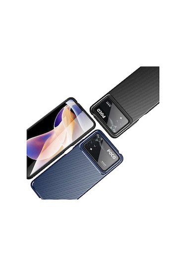 Xiaomi Poco X4 Pro 5g Kılıf Zore Negro Silikon Kapak Siyah