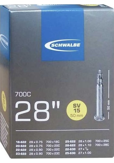 Schwalbe 700x18-28 Sv15 İğne Sibop İç Lastik 50mm