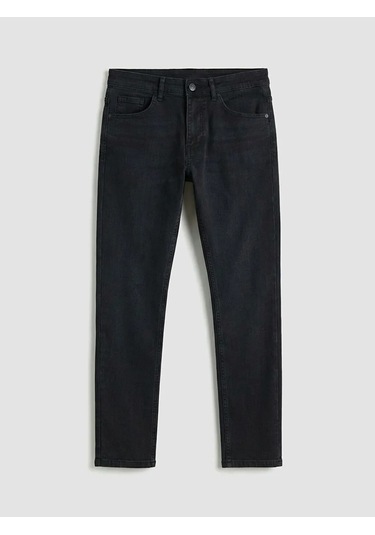 Lc Waikiki Siyah 750 Slim Fit Erkek Jean Pantolon