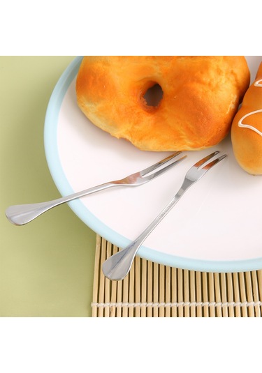 Lemestar 5 Adet Kalın Çelik Barbekü Çatalı - Isıya Dayanıklı, Temizliği Kolay, Ev Ve Dış Mekan Kullanıma Uygun Diğer