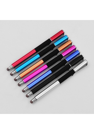 Aubyhe "wk120b-j Çift Uçlu Metal Kapasitif Stylus Kalem Seti - 2 Adet + Yedek Uçlar"