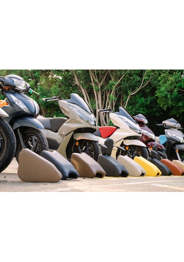 Honda Dio-activa Motosiklet Çocuk Koltuğu,emniyet Kemerli Deri