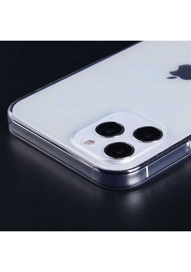 Mobilteam Apple iPhone 12 Mini Uyumlu İmax Silikon-siyah Siyah