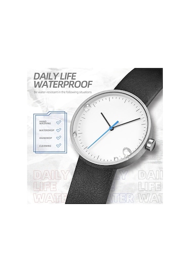 Sones Eutour E041 40 Mm Paslanmaz Çelik Standlı Erkek Manyetik Kuvars Saat Gümüş