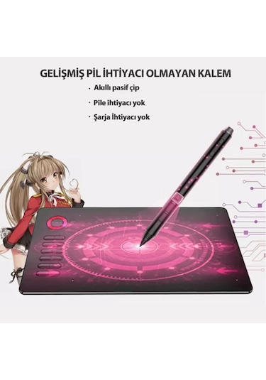 Veikk A50. veikk A15 ve veikk A15 Pro Grafik Tabletler için Pils