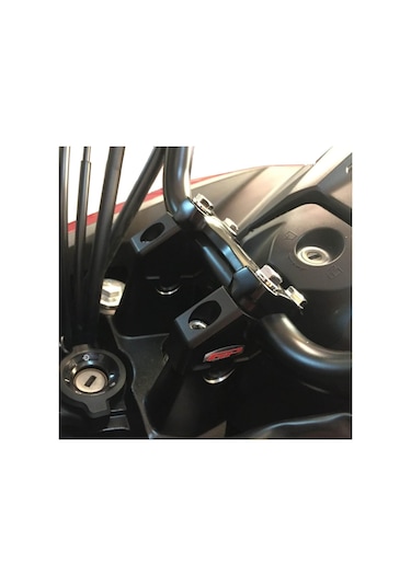 GP Kompozit Honda NC 700 X-S / NC 750 X-S 2012-2025 Uyumlu Gidon Yükseltme Siyah