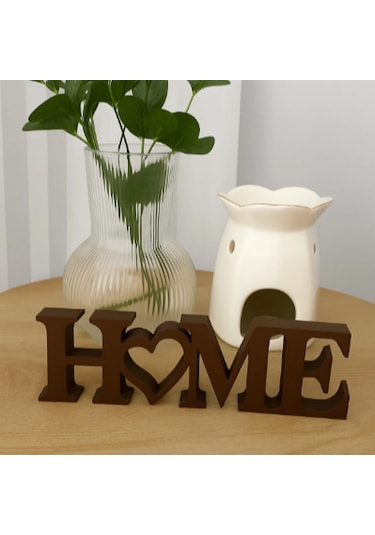 Razmo Dekoratif Masa Üzeri Şık Home Yazısı 22 Cm Uzunluk 04