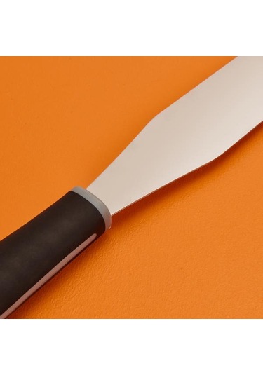 Evidea Kitchen Pastacı Spatulası - Siyah - 42 Cm Siyah