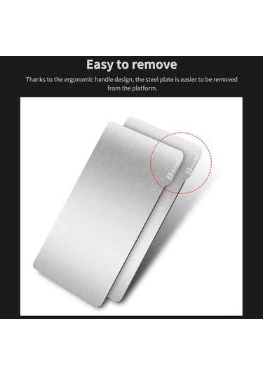 Xiyyadms Creality Ld-002h Için 138x85mm 0.4mm Çelik Levha + 1.5mm Yumuşak Manyetik Tabaka 3d Yazıcı Aksesuarı