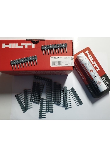 Hılti 27 Mx Çivi 750 Adet + Gaz Tüpü Gc 22
