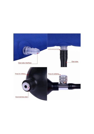 Maiyame Kabuk Çöküntü Tamiri İçin Konumlandırma Hava Çantası - Kare 15.8x16.8x7cm Tamir Araç Gereci