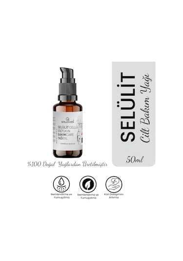 Saldives Selülit Bakım Yağı 50 Ml
