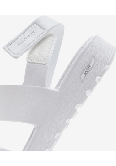 Skechers Arch Fit Footsteps - Day Dream Kadın Beyaz Sandalet 111380 Wht Beyaz Skechers Arch Fit Footsteps - Day Dream Kadın Beyaz Sandalet 111380 Wht Beyaz