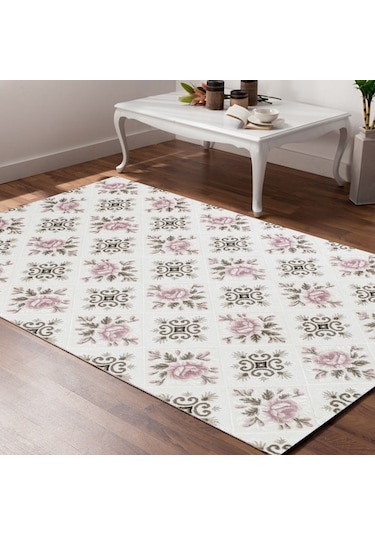 Festival Halı Neva 9823A Pembe 160X230 Cm (3,68 M2)