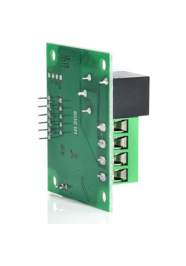 Springsun W1209 Mavi Led'li Dijital Termostat Panosu, 12v Dc Sensörlü Kontrol Modülü, Tek Kanallı Su Geçirmez Röle