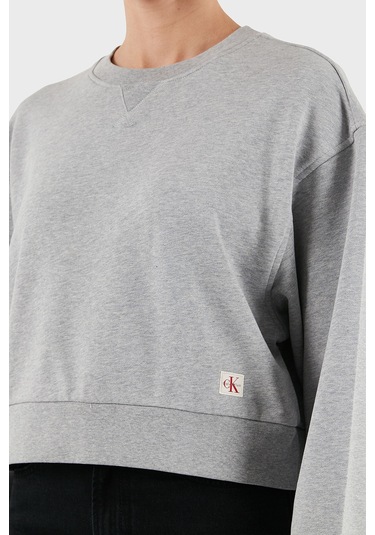 Calvin Klein Bayan Sweat Lv047c911g P79 Gri Gri