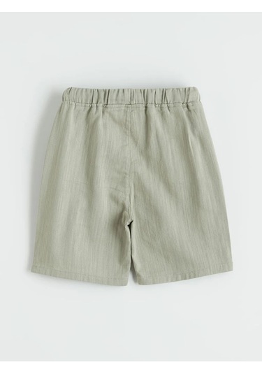 Lc Waikiki Yeşil Erkek Çocuk Gabardin Şort