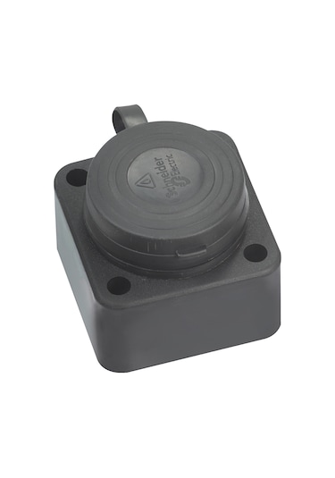 Schneider Electric 1x16A Monofaze Kauçuk Duvar Prizi IP44 3201-362-0300
