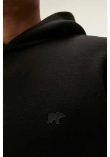 Bad Bear Cordless Hoodie Erkek Sweatshirt Siyah