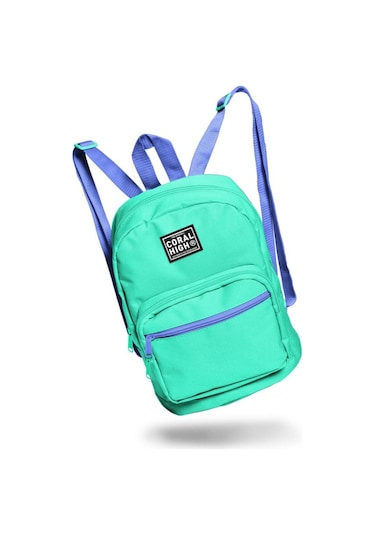 Coral High Su Yeşili Üç Bölmeli Mini Sırt Çantası 24204