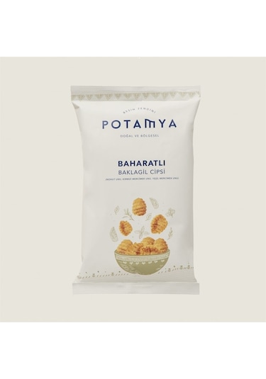 Potamya Baharatlı Baklagil Cipsi 50 G