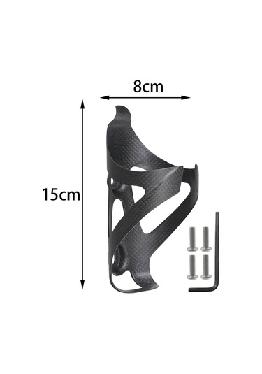 Suntek Bisiklet Su Şişesi Tutucu Dağı Şişe Kafesi Mat Siyah
