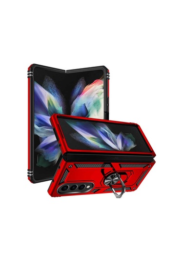 Galaxy Z Fold 4 Uyumlu Zore Vega Kılıf-mavi Mavi