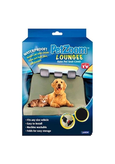 Pratik Pet Zoom Evcil Hayvan Kedi Köpek Araç Koltuk Kılıfı