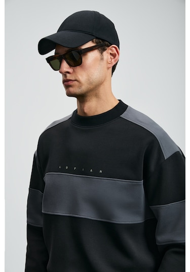 Lufian Pıeces Erkek Sweatshirt Siyah Siyah 112030189100100 Siyah Lufian Pıeces Erkek Sweatshirt Siyah Siyah 112030189100100 Siyah